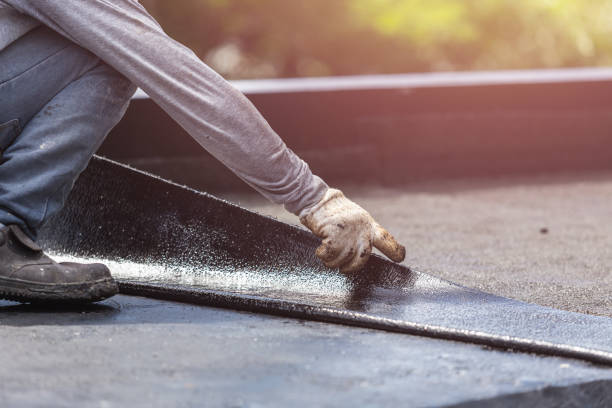 Professional Waterproofing technician working in Wausau, WI